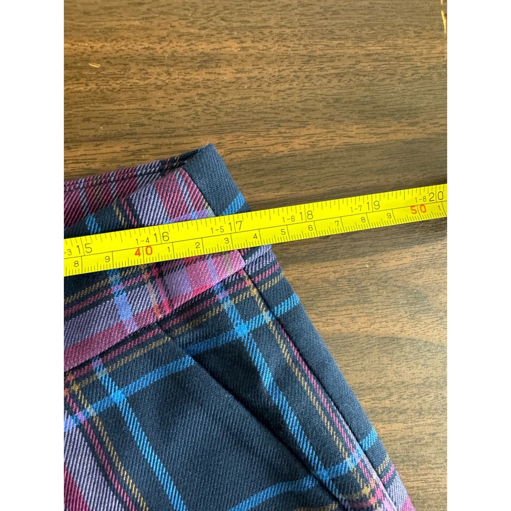 Exquise Cropped Plaid Pants NWOT Size Large from Anthropologie - Picture 2 of 6